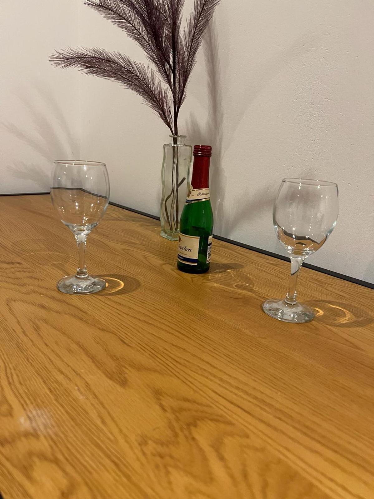 105 Quadratmeter Apartment, Parkplatz, Kinderfreundlich, 6 Personen, Wifi, Vollausgestattete Kueche, Crimmitschau Eksteriør billede